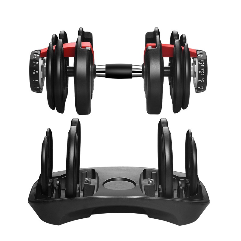 15-Level Quick-Adjust Dumbbell - Adjustable Dumbbell Pair 40Kg recension och pris