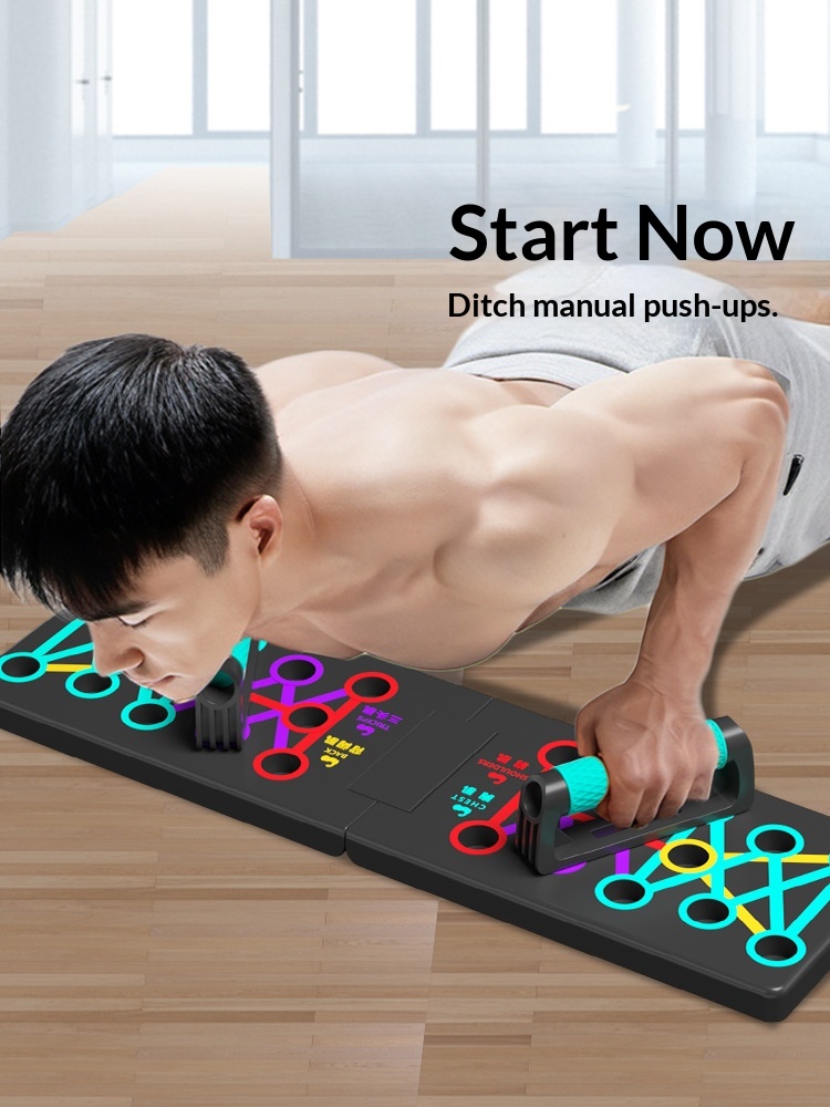 Push-up Training Board Stand N - Push Up Board Foldable Multi Function recension och pris