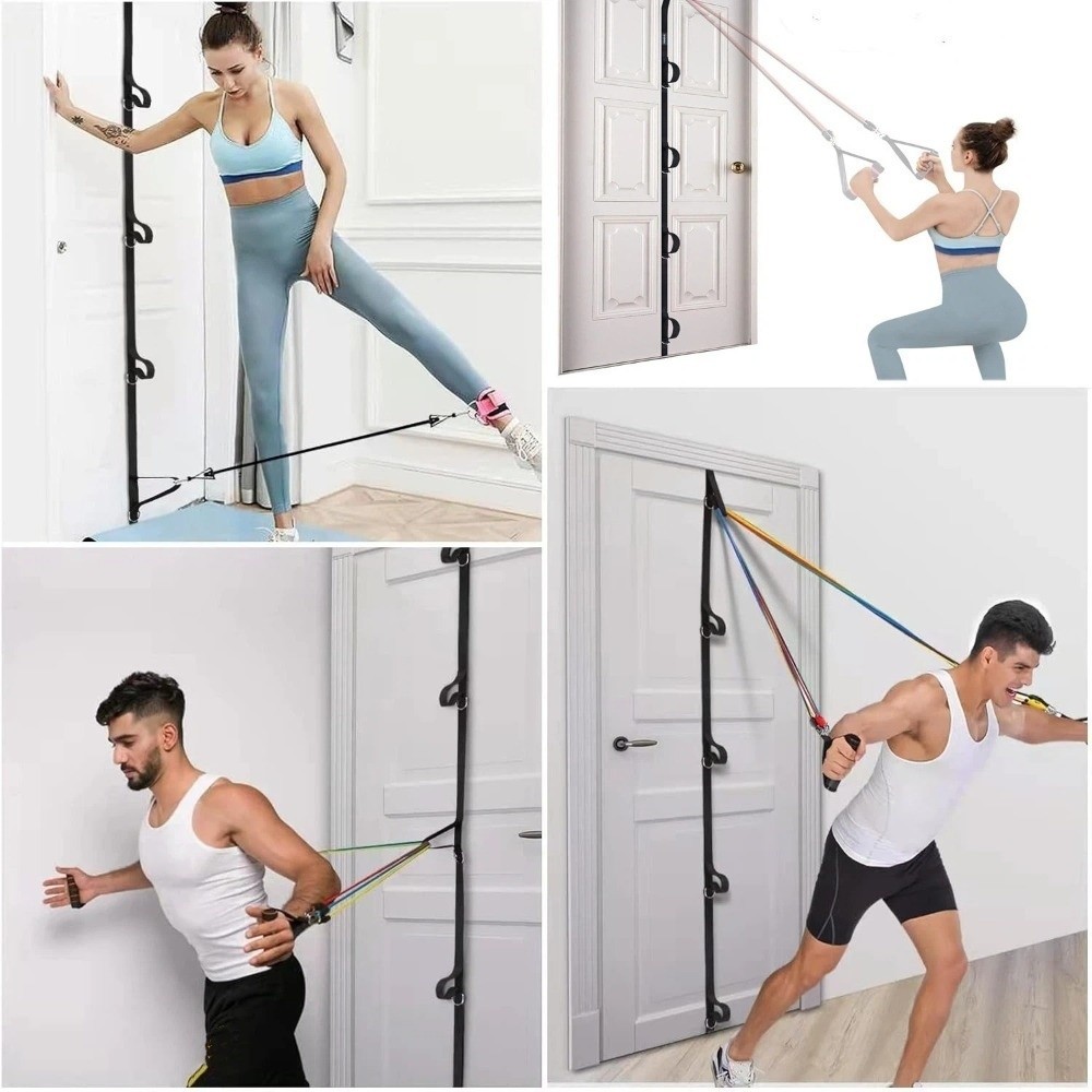 Home Fitness Door Anchor Strap - Resistance Bands Set With Handles recension och pris