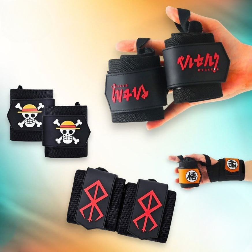 One Piece Naruto Berserk DRAGO - Wrist Wraps Weightlifting Support recension och pris