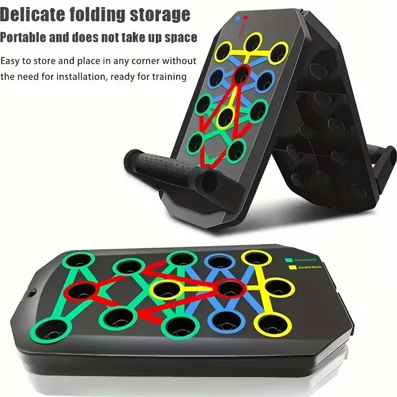 Push-up Board Set Portable Mul - Push Up Board Foldable Multi Function recension och pris