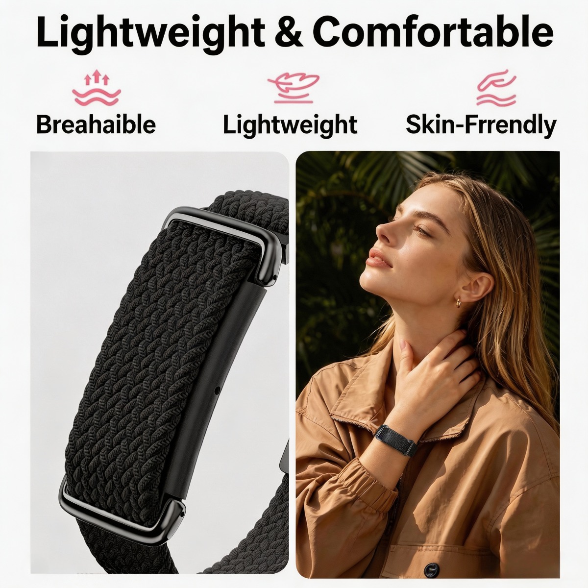 Nylon Magnetic Wristband & Arm - Resistance Bands Set With Handles recension och pris