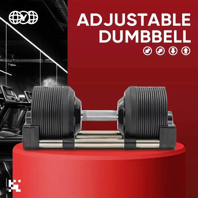 Adjustable Gym Fitness Barbell - Adjustable Dumbbell Pair 40Kg recension och pris