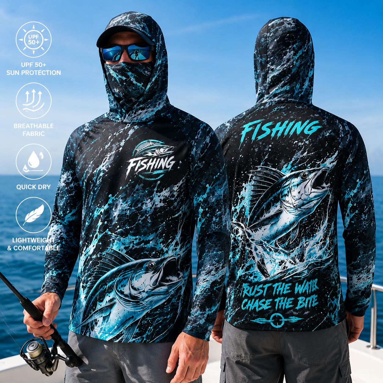 Quick Dry Breathable Men Fishi - Fishing recension och pris
