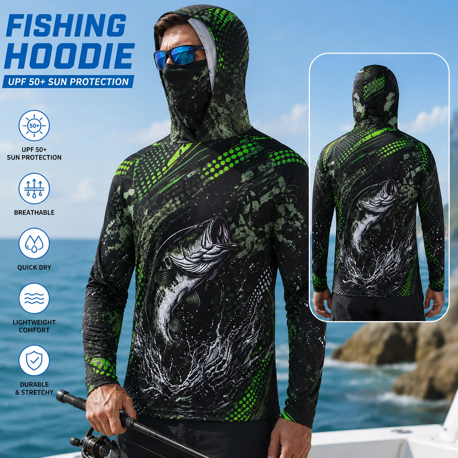 Men's Pro Angler Bass Fishing  - Hiking recension och pris